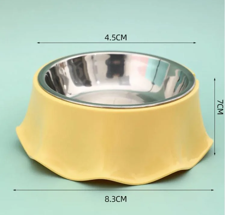 New Stainless Steel Pet Bowl Wholesale Cat Bowl Teddy Stainless Pet Product