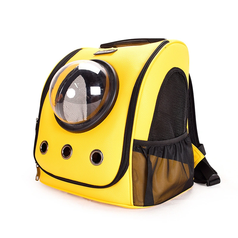 Convenient Backpack Space Transparent Cabin PU Breathablepet Pet Carrier