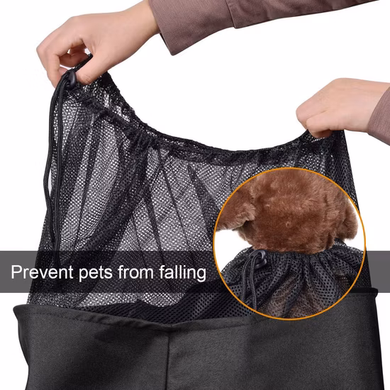 Alça de ombro acolchoada ajustável para viagem ao ar livre para animais de estimação Bolsa porta animais de estimação